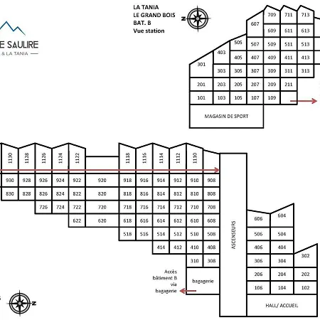 Apartment A La Tania - 2 Pieces, 4 Personnes, Skis Aux Pieds, Proche Commerces - Fr-1-182a-14 *